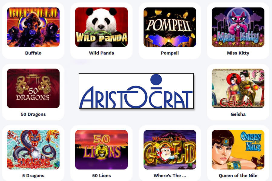 Play Aristocrat online pokies in Australia